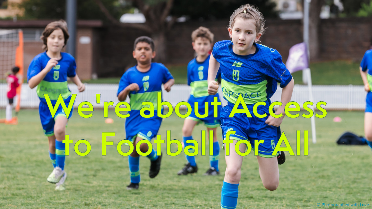 AJFC is about access to football for all