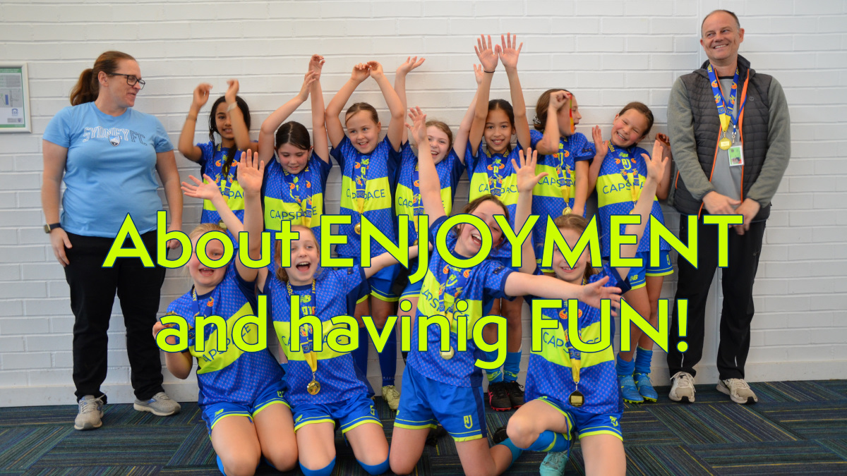 AJFC is about enjoyment of football and having fun!