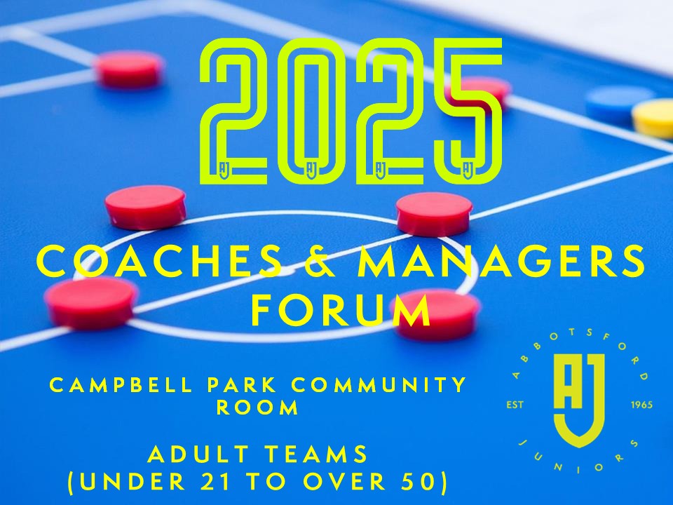 AJFC Season 2025 Coach-Manager Forum Adult Competition Team Presentation Pack