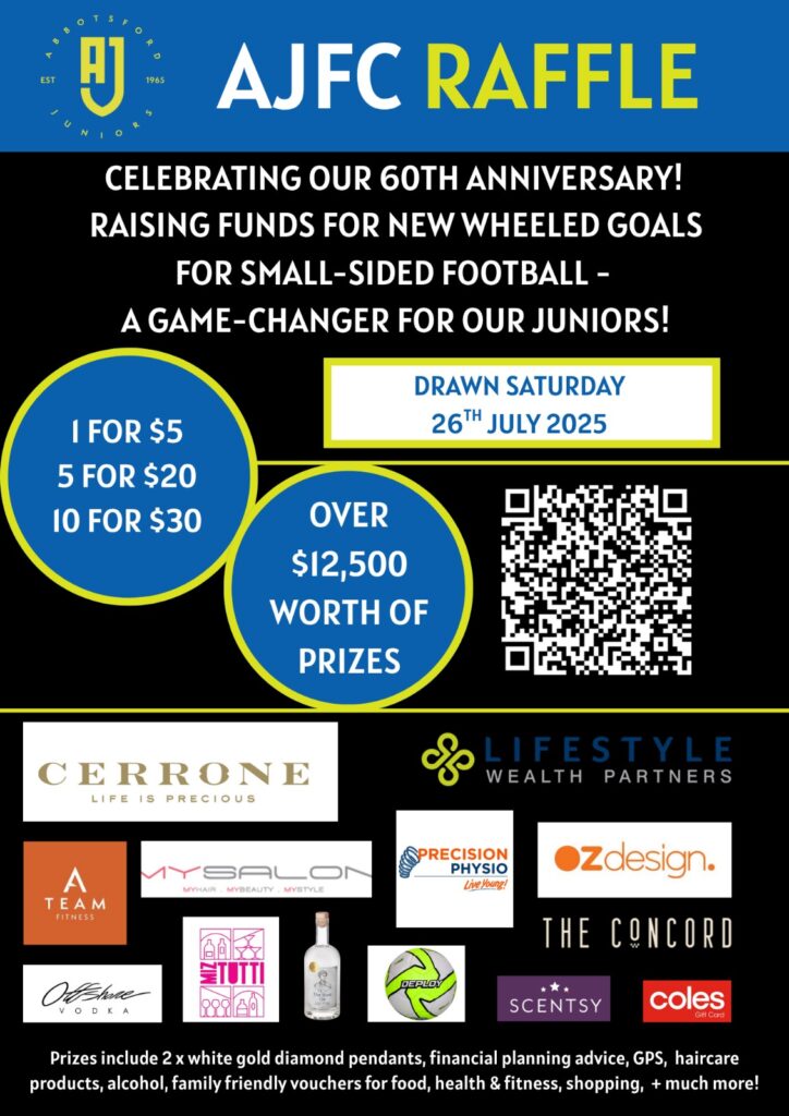AJFC 60th Anniversary Raffle