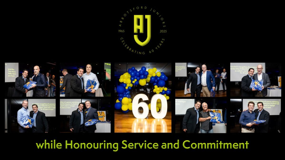 The AJFC 60th Anniversary Gala Dinner - Honouring Service and Commitment