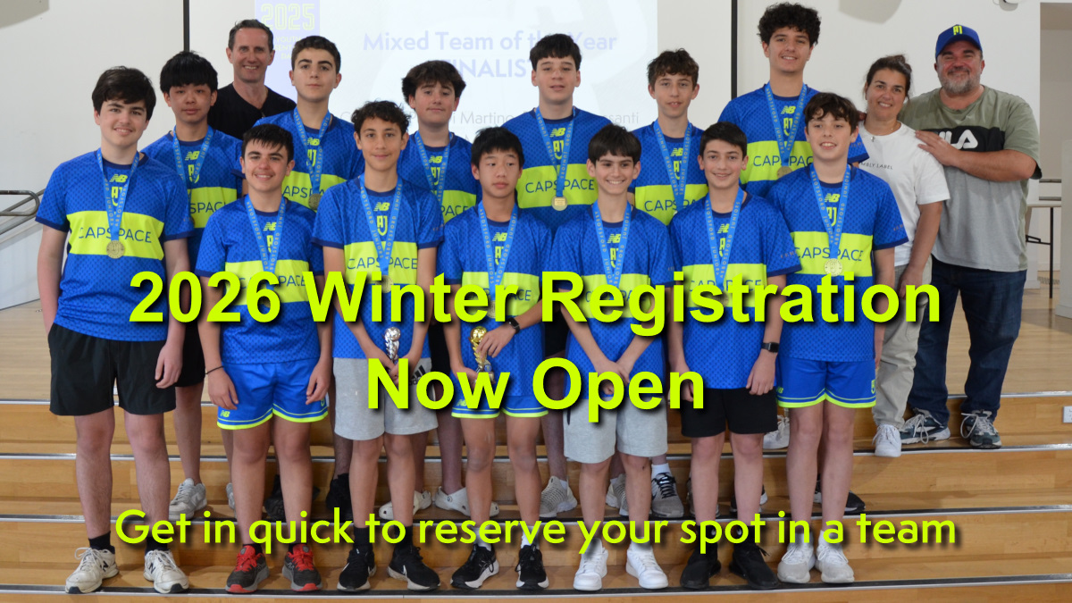 AJFC Winter Season Registration for 2026 Open