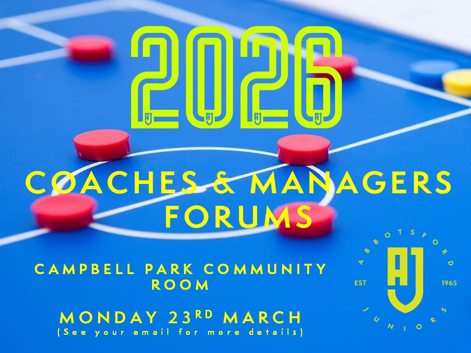 AJFC Season 2026 Coach and Managers Forum Presentation Packs