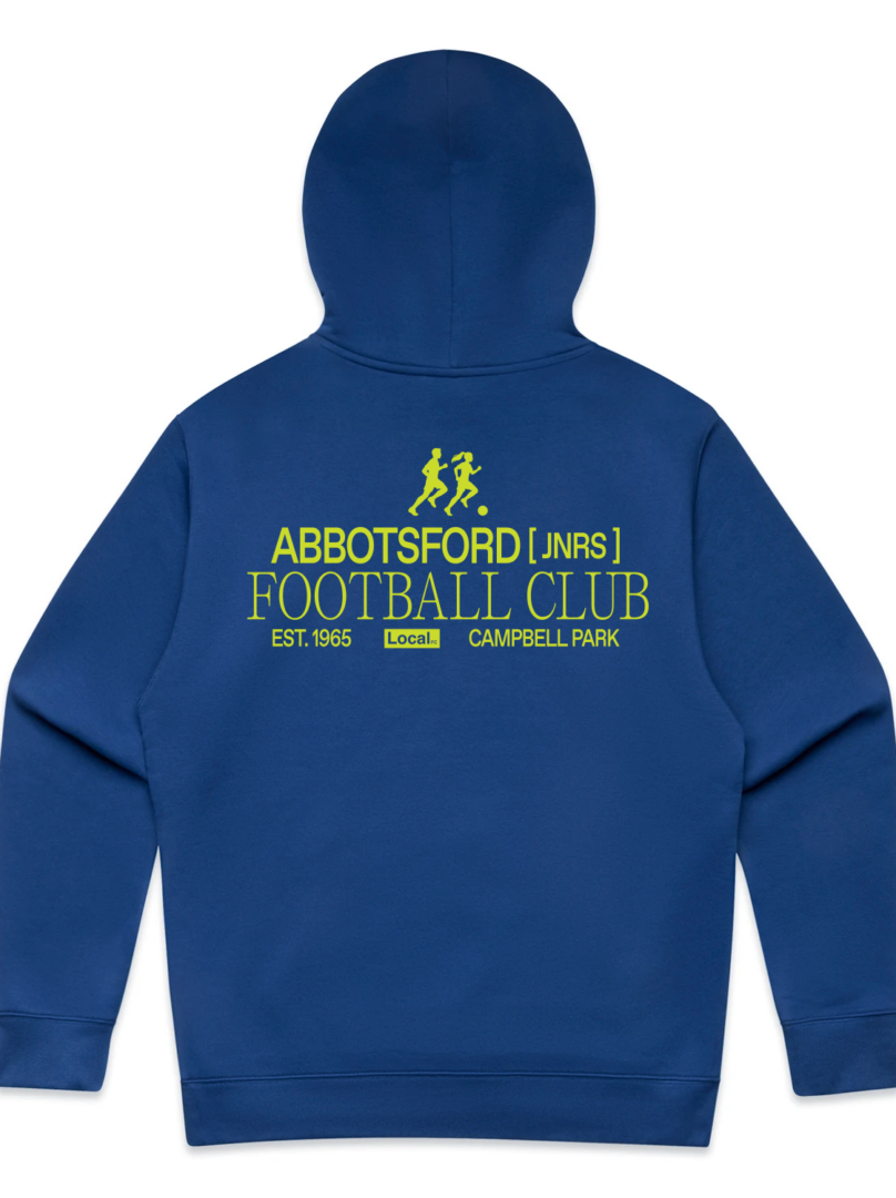 AJFC_Hoodie_B_1b1f64ff-e52d-458b-a716-aee74a56f863 Abbotsford Juniors Football Club Hoodie - Back