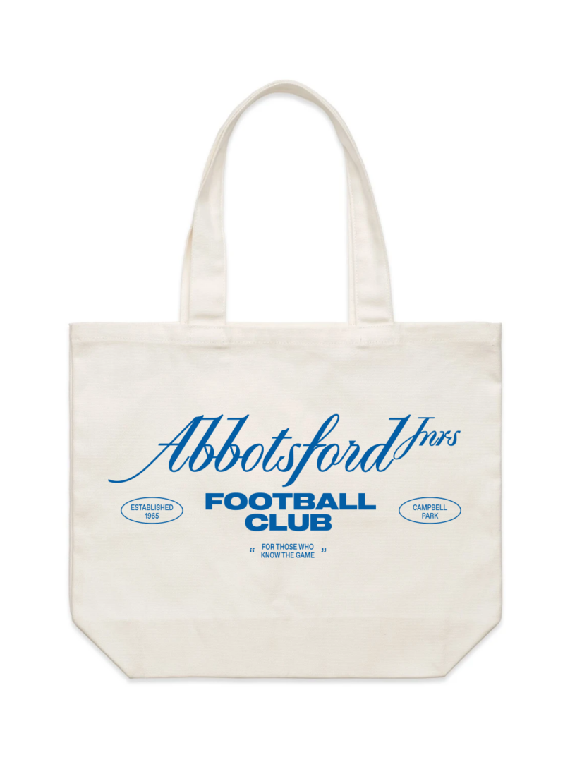 AJFC_Tote_F Abbotsford Juniors Football Club Tote Bag - Front